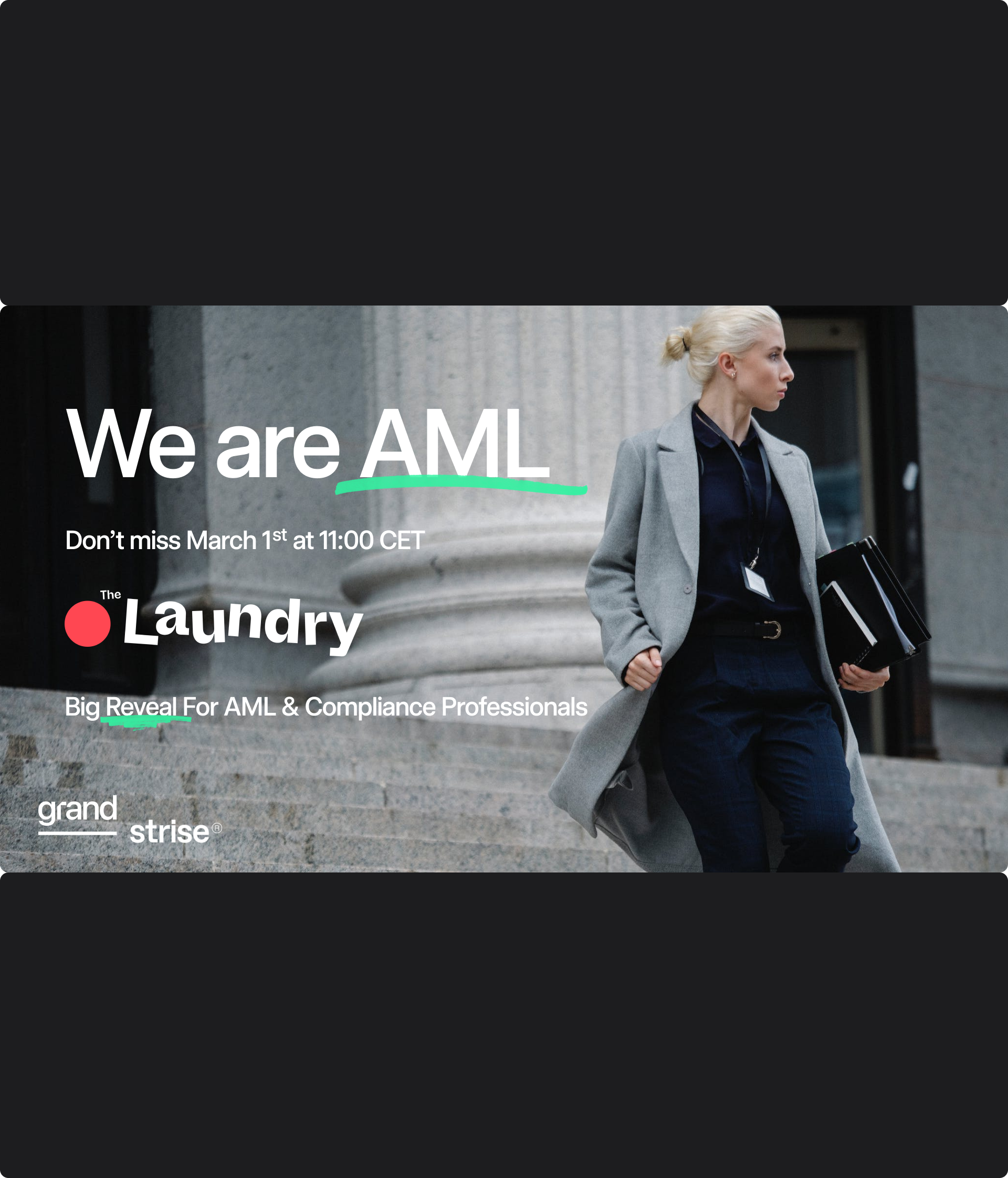 Sneak peek on ComplianceGPT and Grand Answer at The Laundry Live March 2nd