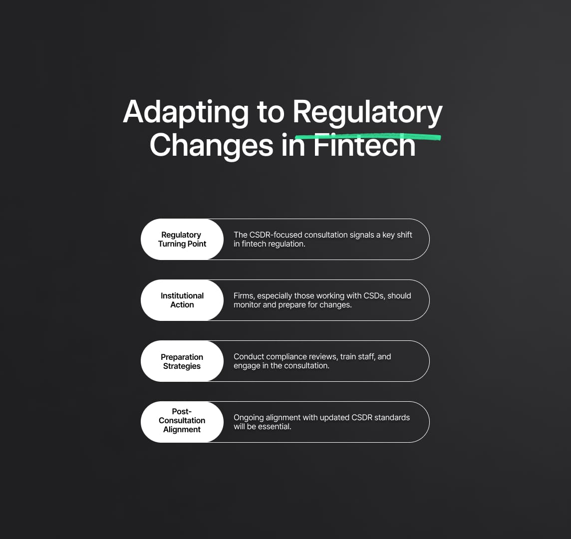 Adapting to Regulatory Changes in Fintech