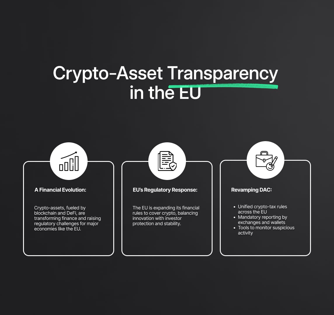 DAC8 Regulation: Crypto-Asset Transparency