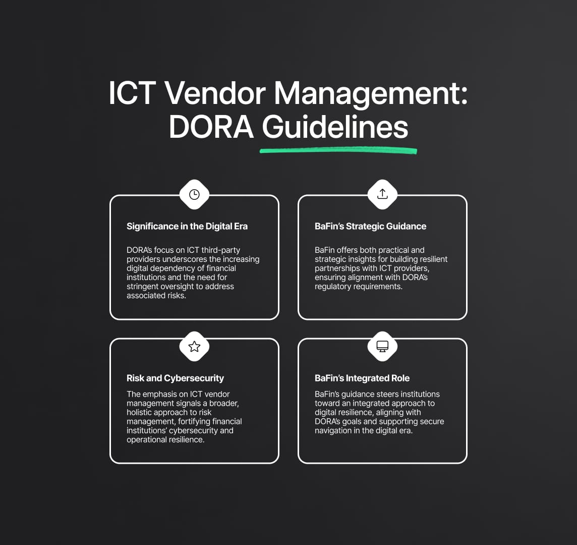 Strengthening ICT Vendor Management with DORA Guidelines