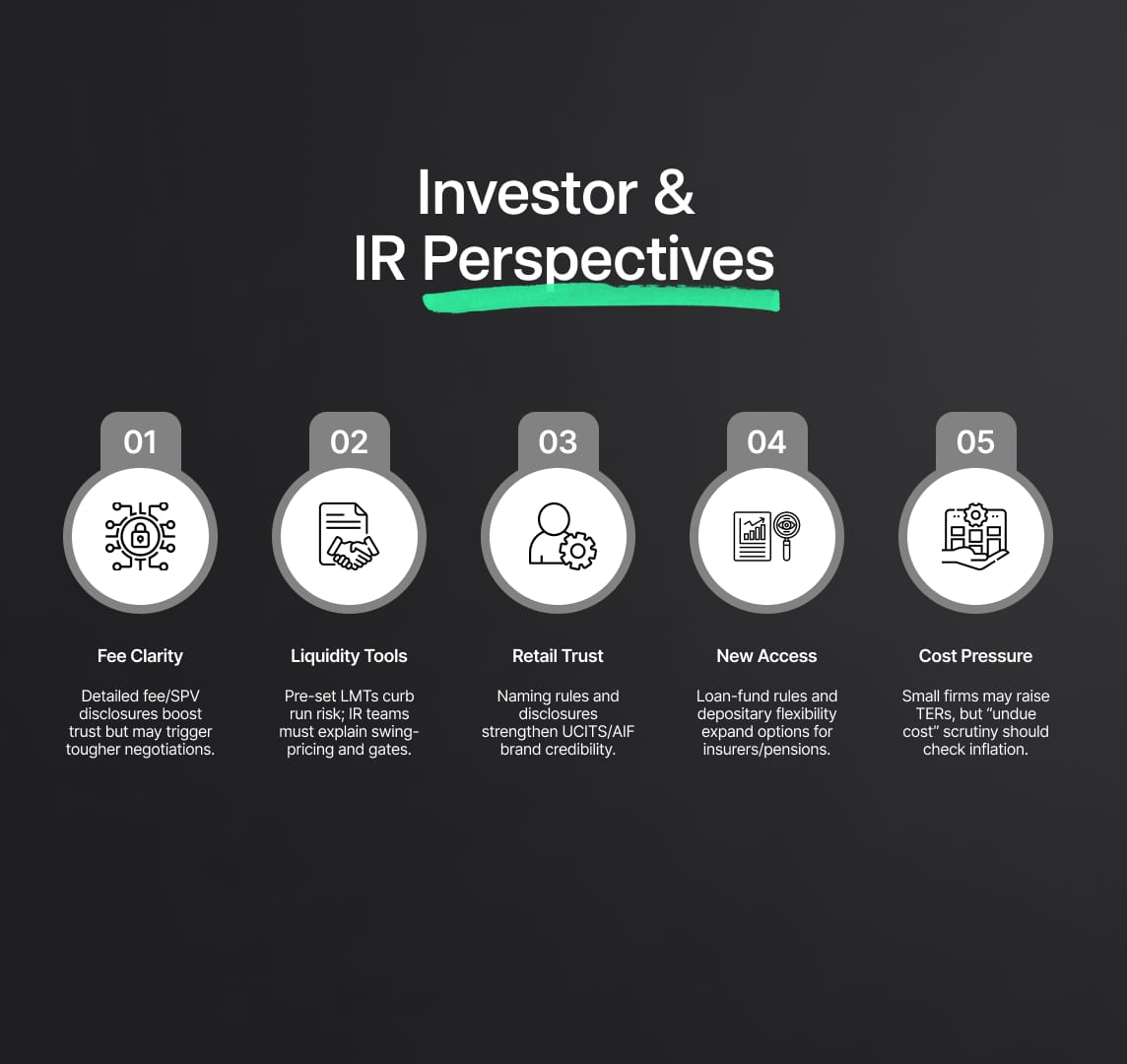 Implications of AIFMD II and UCITS VI for Key Stakeholders