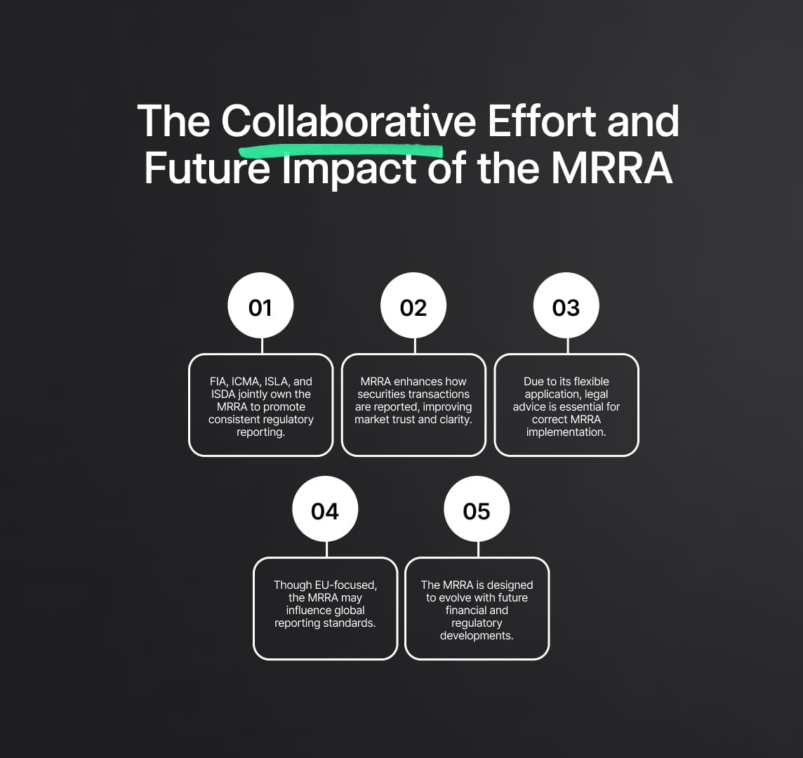 The Collaborative Effort and Future Impact of the MRRA