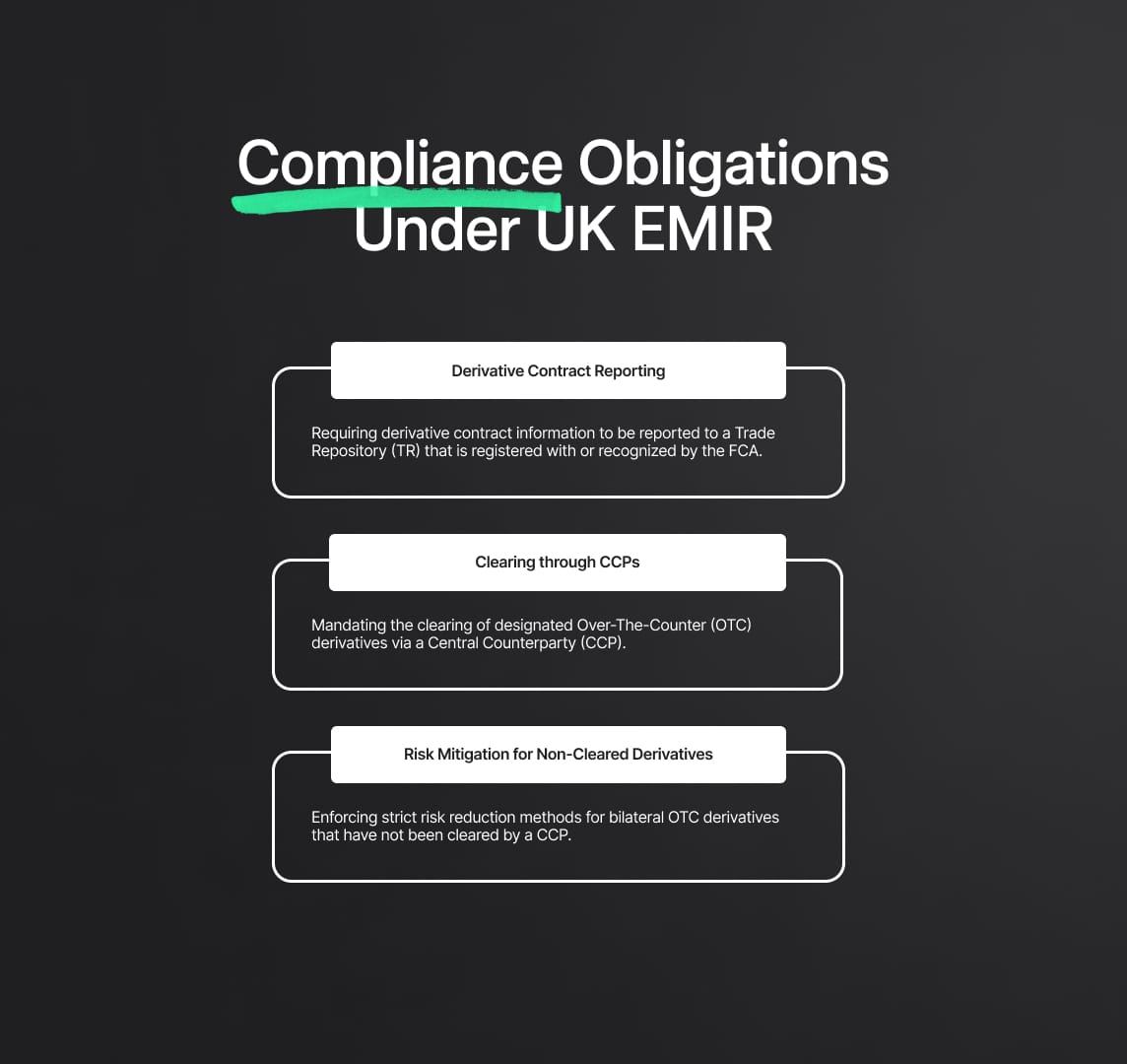 Navigating the Key Distinctions and Obligations of UK EMIR